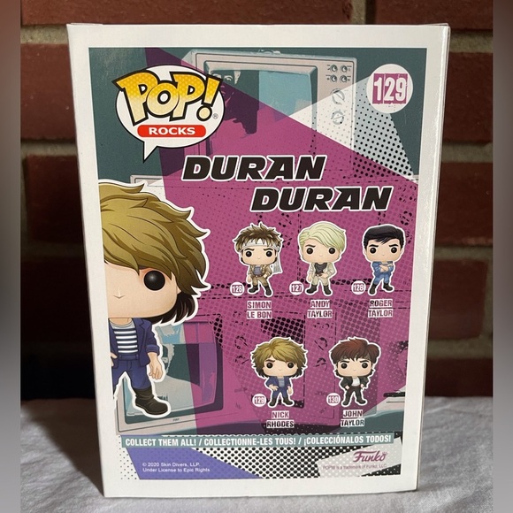 Funko Pop Duran Duran Nick Rhodes #129 - Picture 6 of 7